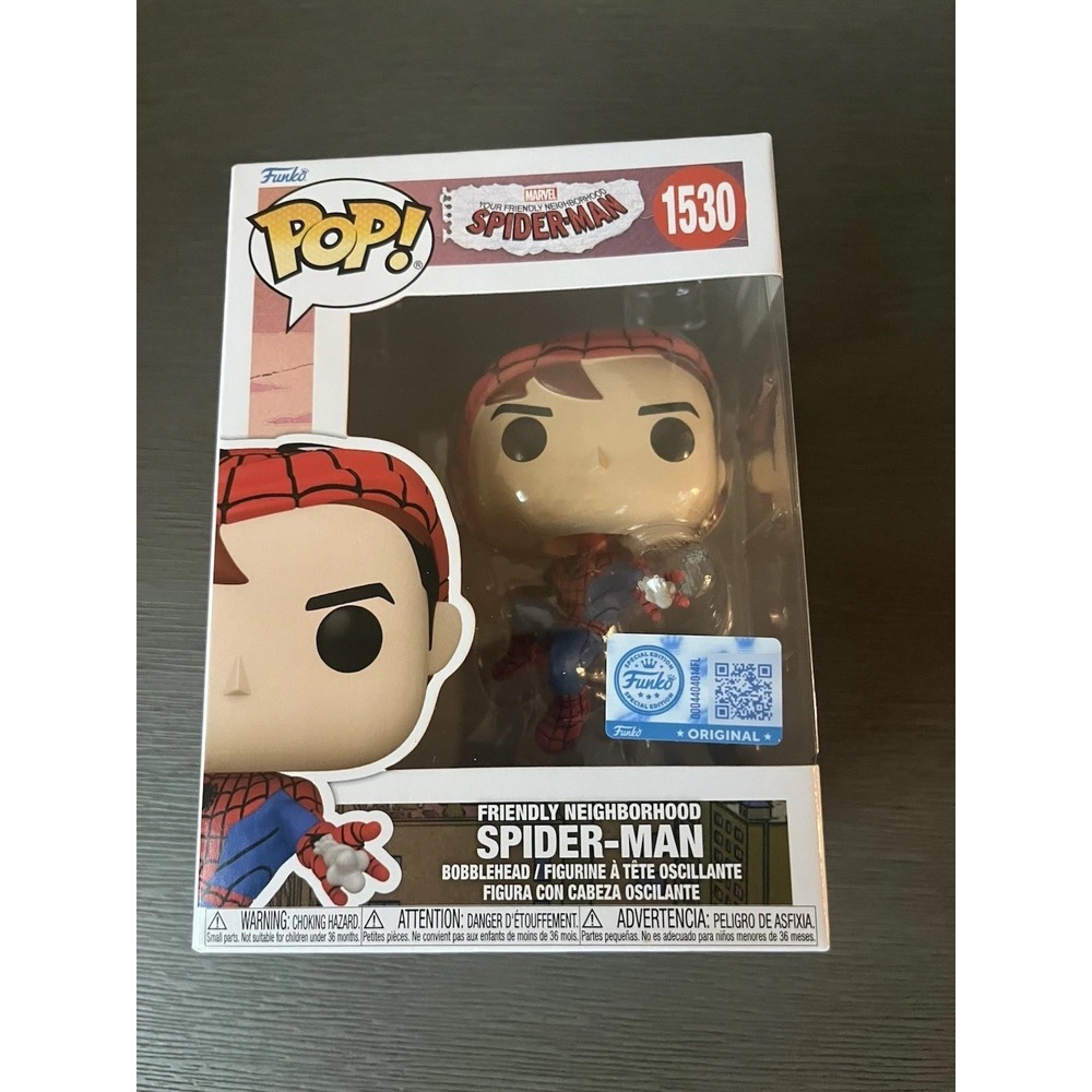 Funko Pop! Marvel Friendly Neighborhood Spider-Man #1530 Target Exclusive‎